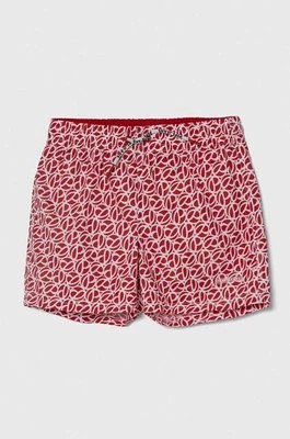Zdjęcie produktu Pepe Jeans szorty kąpielowe dziecięce P PRINT SWIMSHORT kolor czerwony