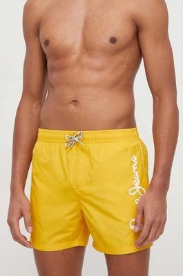 Zdjęcie produktu Pepe Jeans szorty kąpielowe kolor żółty