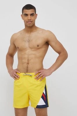 Zdjęcie produktu Pepe Jeans szorty kąpielowe ROBERTO D kolor żółty
