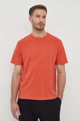 Zdjęcie produktu Pepe Jeans t-shirt bawełniany Connor kolor pomarańczowy