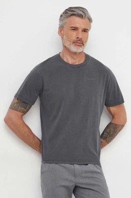 Zdjęcie produktu Pepe Jeans t-shirt bawełniany Jacko męski kolor szary gładki