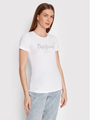 Zdjęcie produktu Pepe Jeans T-Shirt Beatrice PL504434 Biały Regular Fit