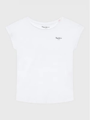Zdjęcie produktu Pepe Jeans T-Shirt Bloomy PG502930 Biały Regular Fit