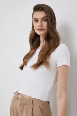 Zdjęcie produktu Pepe Jeans t-shirt Cara damski kolor biały