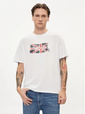 Zdjęcie produktu Pepe Jeans T-Shirt Clag PM509384 Biały Regular Fit