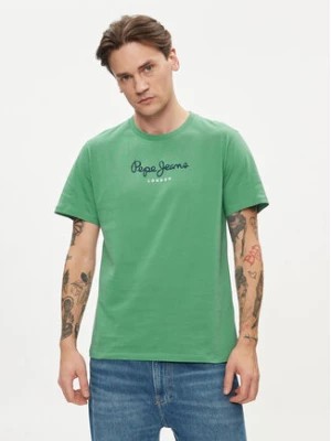 Zdjęcie produktu Pepe Jeans T-Shirt Eggo N PM508208 Zielony Regular Fit