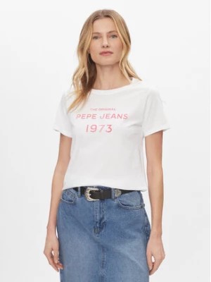 Zdjęcie produktu Pepe Jeans T-Shirt Harbor PL505743 Biały Regular Fit