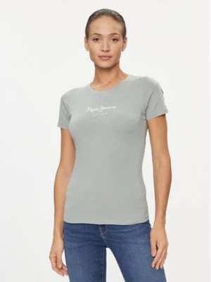 Zdjęcie produktu Pepe Jeans T-Shirt New Virginia PL505202 Zielony Slim Fit