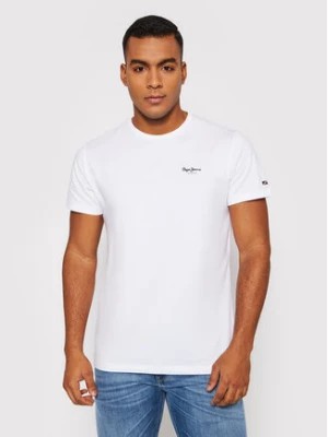 Zdjęcie produktu Pepe Jeans T-Shirt Original Basic 3 N PM508212 Biały Slim Fit