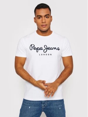 Zdjęcie produktu Pepe Jeans T-Shirt Original PM508210 Biały Slim Fit