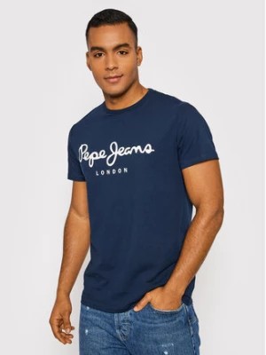 Zdjęcie produktu Pepe Jeans T-Shirt Original PM508210 Granatowy Slim Fit