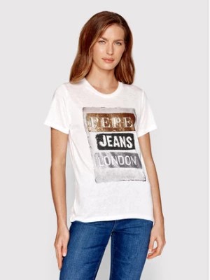 Zdjęcie produktu Pepe Jeans T-Shirt Tyler PL505351 Biały Regular Fit
