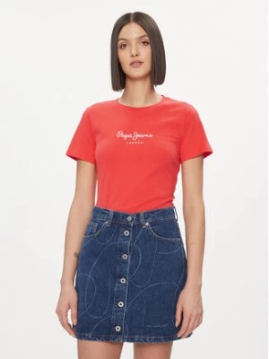 Zdjęcie produktu Pepe Jeans T-Shirt Wendy PL505480 Czerwony Regular Fit