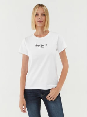 Zdjęcie produktu Pepe Jeans T-Shirt Wendys PL505710 Biały Regular Fit