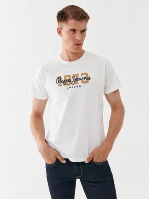 Zdjęcie produktu Pepe Jeans T-Shirt Wolf PM508953 Biały Regular Fit
