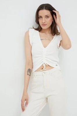 Zdjęcie produktu Pepe Jeans top damski kolor biały