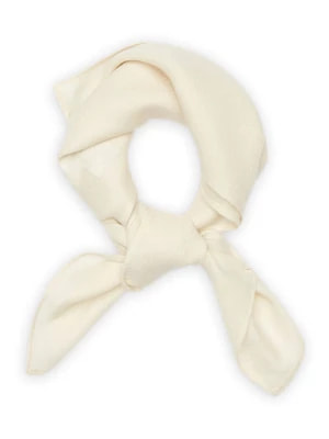 Zdjęcie produktu Perfect Cashmere Kaszmirowa chusta "Suiza" w kolorze białym - 56 x 56 cm rozmiar: onesize