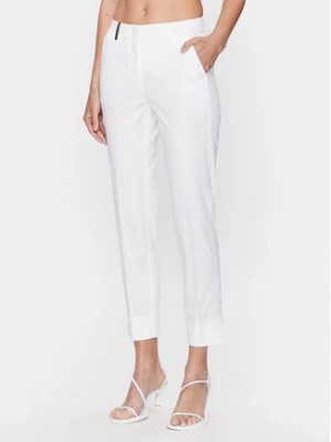 Zdjęcie produktu Peserico Spodnie materiałowe P04718 Biały Regular Fit