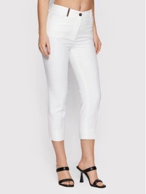 Zdjęcie produktu Peserico Spodnie materiałowe P04855J0 Biały Regular Fit