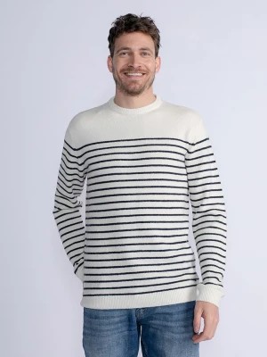 Zdjęcie produktu Petrol Industries Sweter w kolorze czarno-białym rozmiar: L