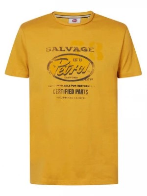 Zdjęcie produktu Petrol Industries T-Shirt M-1030-TSR608 Żółty Regular Fit