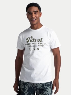 Zdjęcie produktu Petrol Industries T-Shirt M-1040-TSR600 Biały Regular Fit