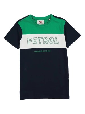 Zdjęcie produktu Petrol Koszulka w kolorze czarno-zielonym rozmiar: 140
