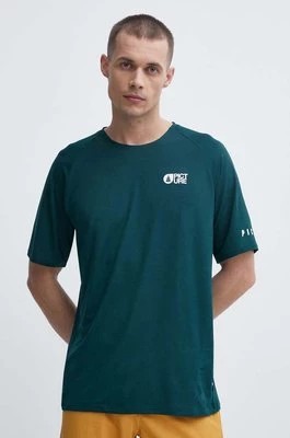 Zdjęcie produktu Picture t-shirt sportowy Osborn kolor zielony wzorzysty MTS1077
