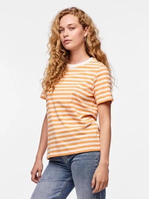 Zdjęcie produktu Pieces Koszulka "Ria" w kolorze pomarańczowym rozmiar: M