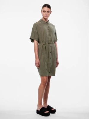 Zdjęcie produktu Pieces Sukienka koszulowa 17132920 Zielony Regular Fit