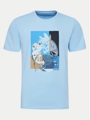Zdjęcie produktu Pierre Cardin T-Shirt C5 21070.2103 Błękitny Modern Fit
