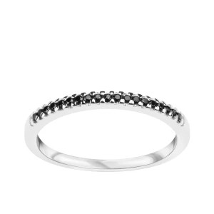 Zdjęcie produktu Pierścionek srebrny z cyrkoniami - YES Rings YES Rings - Biżuteria YES