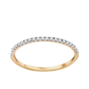Zdjęcie produktu Pierścionek złoty z diamentami - YES Rings YES Rings - Biżuteria YES