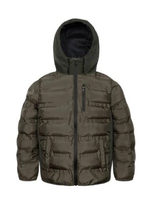 Zdjęcie produktu Pikowana kurtka dla chłopca typu puffer khaki z wypełnieniem Minoti