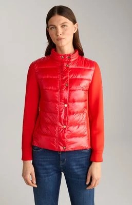 Zdjęcie produktu Pikowana kurtka neoprenowa w kolorze czerwonym Joop