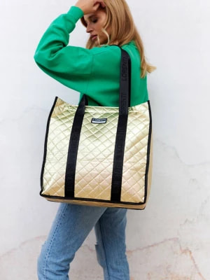 Zdjęcie produktu Pikowana torba damska na zakupy - Lorenti Merg