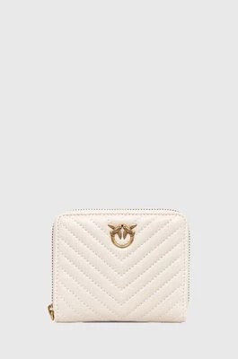 Zdjęcie produktu Pinko portfel skórzany damski kolor biały 100249.A0GK