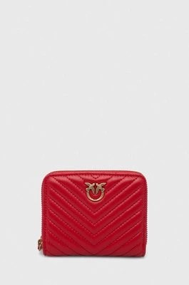 Zdjęcie produktu Pinko portfel skórzany damski kolor czerwony 100249.A0GK