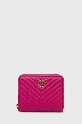 Zdjęcie produktu Pinko portfel skórzany damski kolor różowy 100249.A0GK