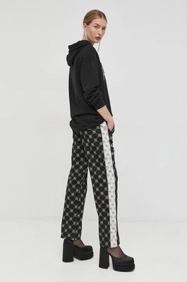Zdjęcie produktu Pinko spodnie damskie kolor czarny proste high waist
