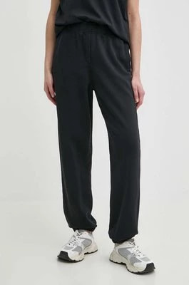Zdjęcie produktu Pinko spodnie dresowe bawełniane kolor czarny z nadrukiem 104270 A266