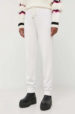 Zdjęcie produktu Pinko spodnie dresowe kolor biały gładkie