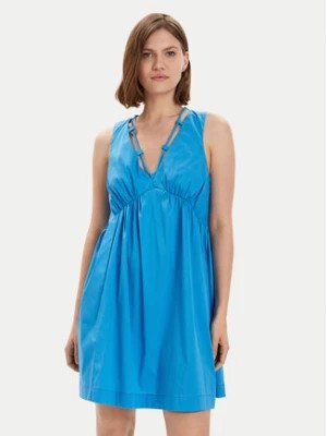 Zdjęcie produktu Pinko Sukienka codzienna Avengers 103418 A1TX Niebieski Regular Fit