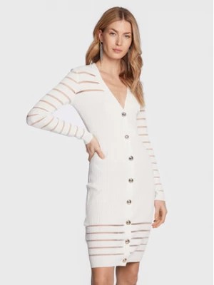 Zdjęcie produktu Pinko Sukienka dzianinowa Sangria 100411 A0LB Biały Slim Fit