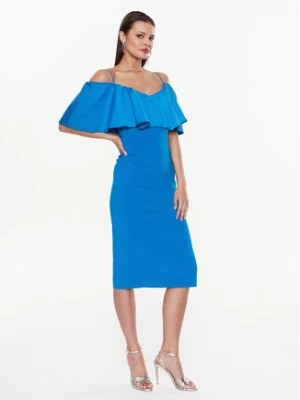 Zdjęcie produktu Pinko Sukienka koktajlowa La Carlota 100034 A0GI Niebieski Regular Fit