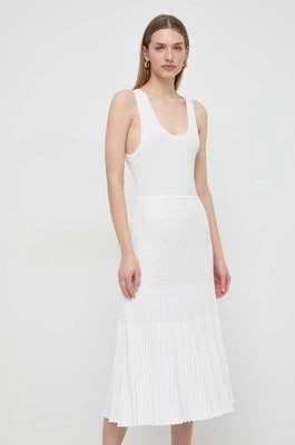 Zdjęcie produktu Pinko sukienka kolor biały maxi rozkloszowana 102957.A1N9