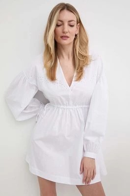 Zdjęcie produktu Pinko sukienka kolor biały mini rozkloszowana 103723 A1XO
