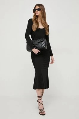 Zdjęcie produktu Pinko sukienka kolor czarny maxi dopasowana 103101.A1L0