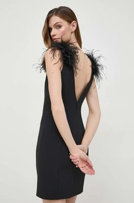 Zdjęcie produktu Pinko sukienka kolor czarny mini dopasowana 103086.A1JX