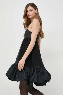 Zdjęcie produktu Pinko sukienka kolor czarny mini rozkloszowana 102781.A1JY